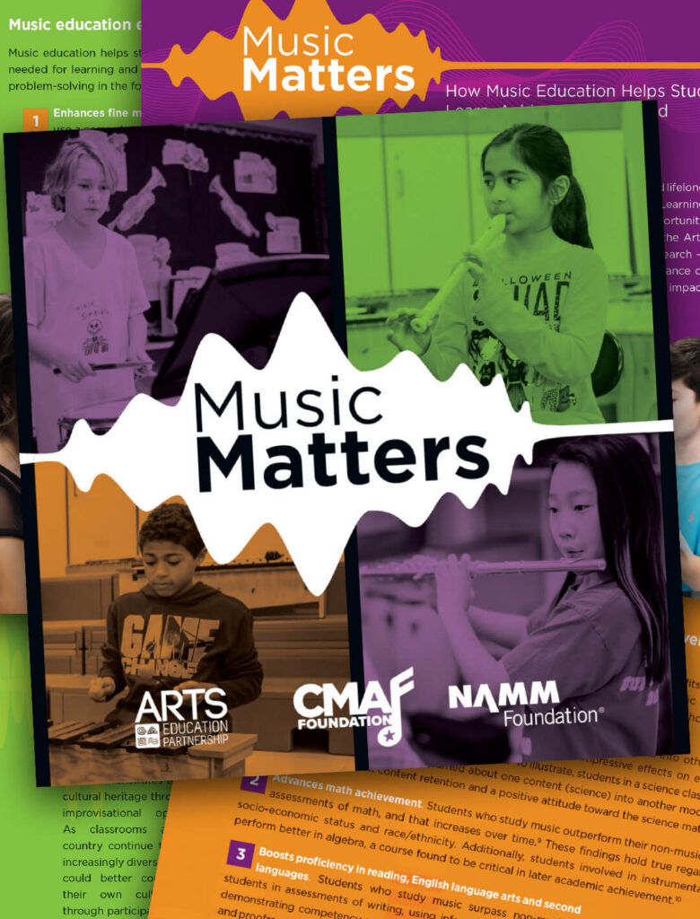 Benefits of Music Education: Music Matters Brochure